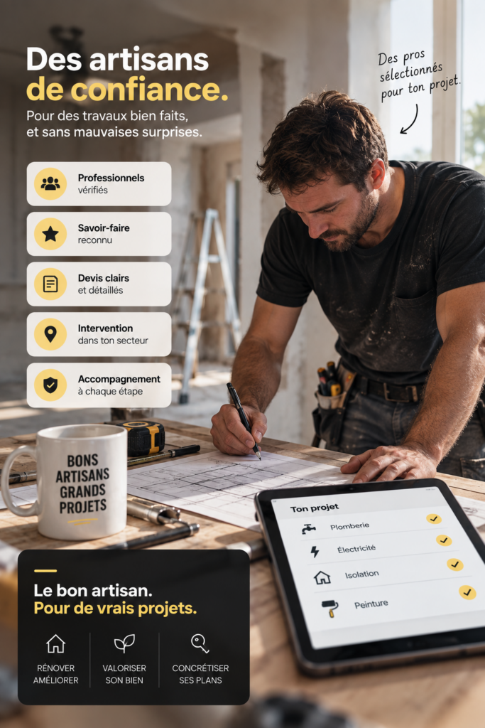 trouver un artisan dans mon secteur